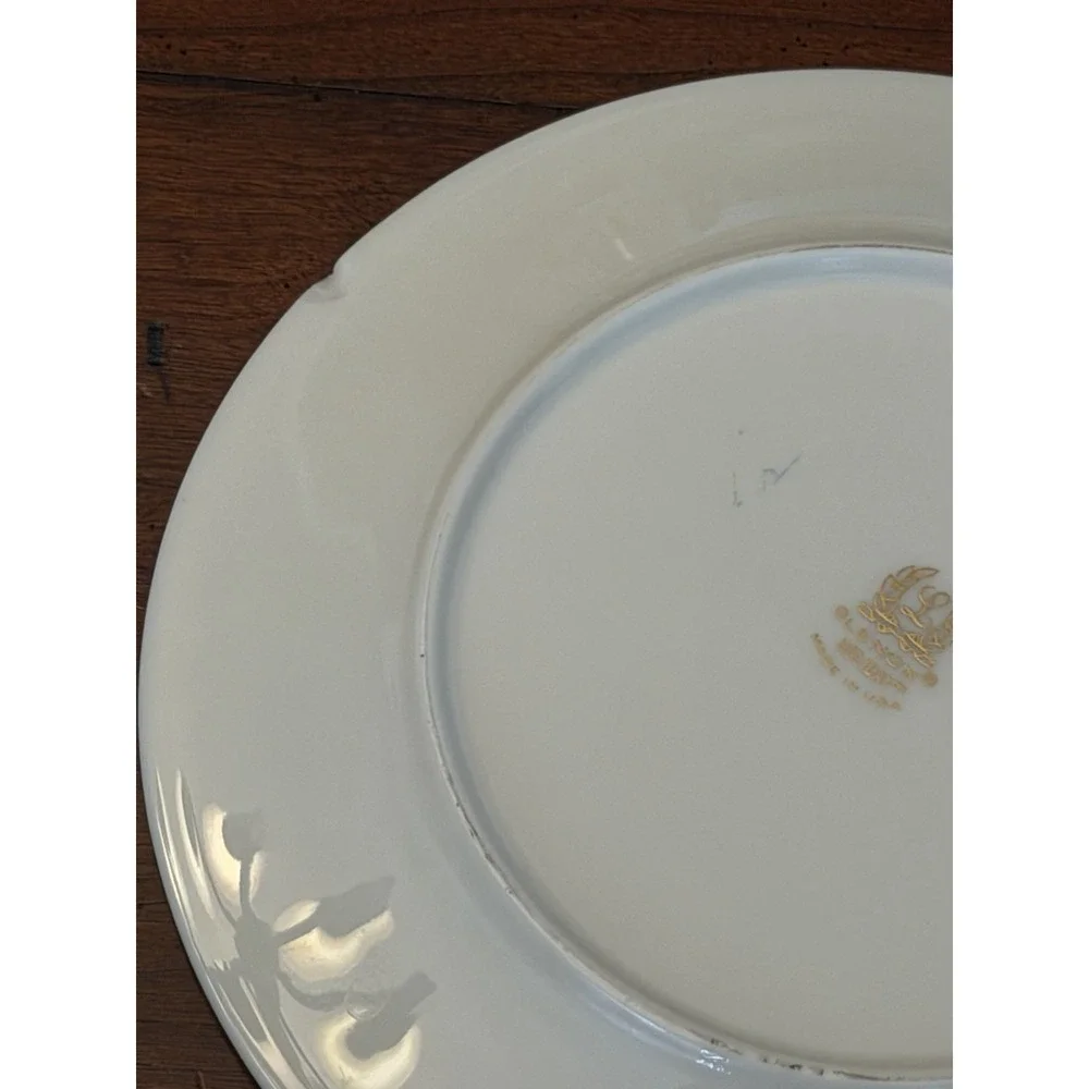 Vintage Lenox Holiday Bread and Butter Plates 6.5
